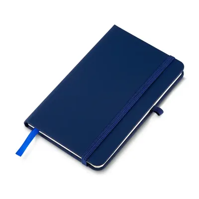 Caderno de anotações azul