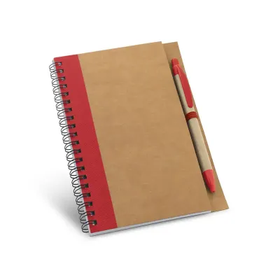 Caderno b6 vermelho
