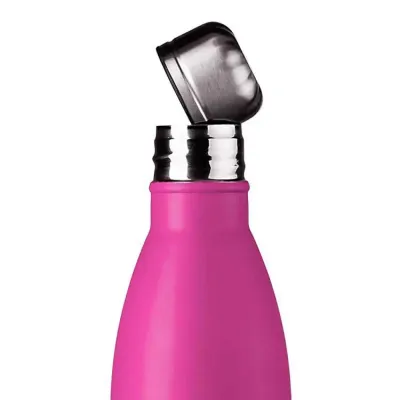 Garrafa personalizada de inox 750ml - rosa