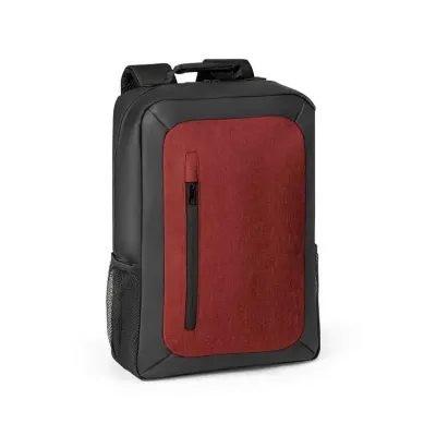 Mochila para notebook vermelha em 600D em poliéster 