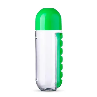 Squeeze Plástico 700ml Porta Comprimido Verde
