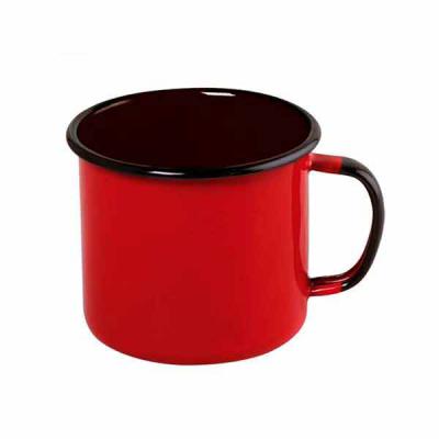 Caneca Esmaltada vermelha