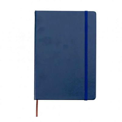 Caderneta azul em Sintético 