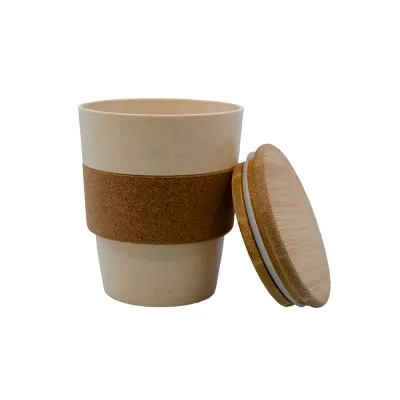 Copo de fibra de bambu (sem a tampa)