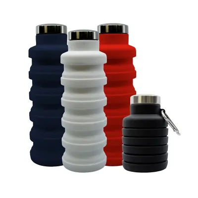 Garrafa retrátil - opções de cores