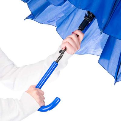 Guarda-chuva em nylon com abertura automática - azul