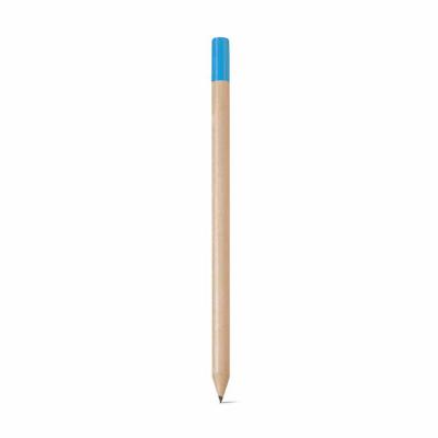 Lápis apontado resistente e personalizado - detalhe azul claro