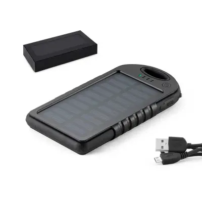 Bateria portátil solar