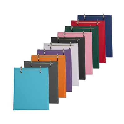 Bloco de anotações de mesa: em várias cores