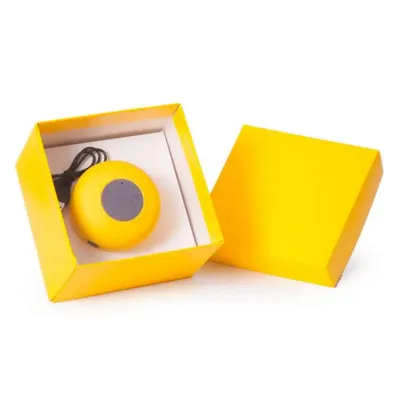 Caixa de Som bluetooh amarela