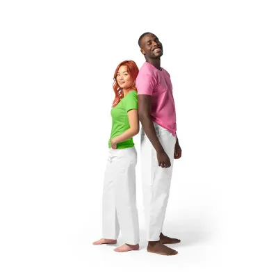 Camiseta unissex de corte regular em malha 100% algodão 