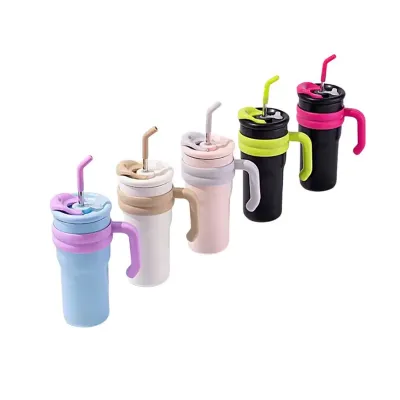 Copo Térmico com Canudo: opções de cores