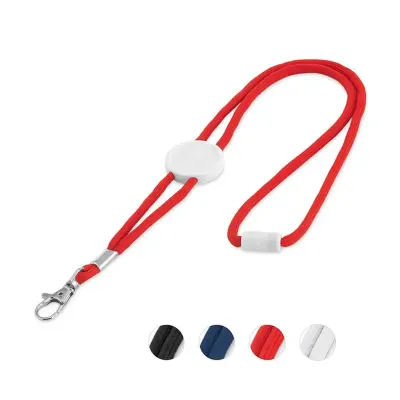 Cordão de pescoço vermelho