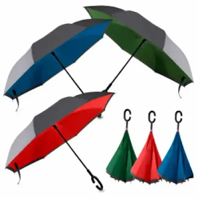 Guarda-chuva invertado - várias cores