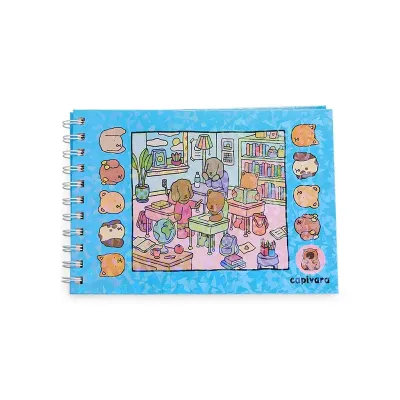 Caderno de colorir de capa dura