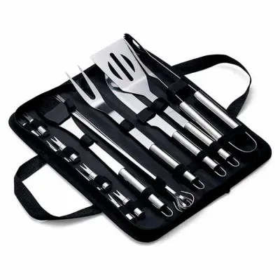 Kit Churrasco 17 Peças  - aberto