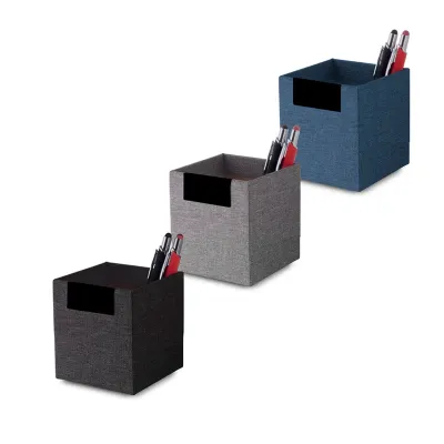 Porta objetos produzido em material RPET reciclável