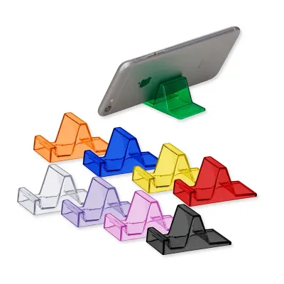 Suporte acrílico para celular, em várias cores