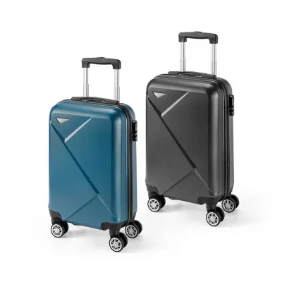 Mala de viagem executiva - azul e preta