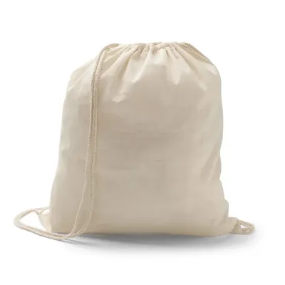 Sacola tipo mochila 100% algodão