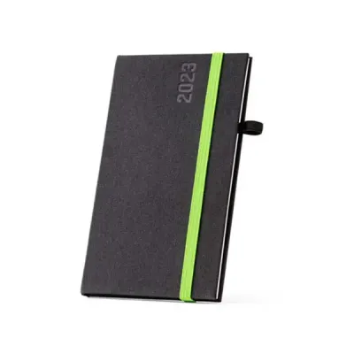 Agenda de bolso B5 verde