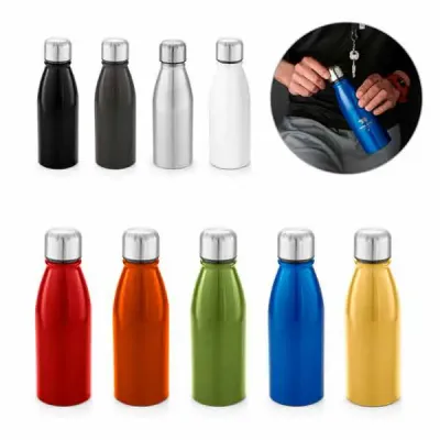 Squeeze alumínio em várias cores.