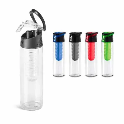 Squeeze plástica 740 ml em várias cores.