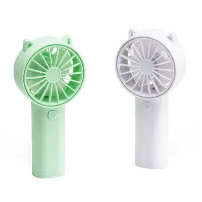 Mini Ventiladores - verde e branco