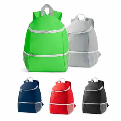 Mochila térmica em várias cores.