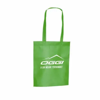 Sacola em TNT verde Personalizada