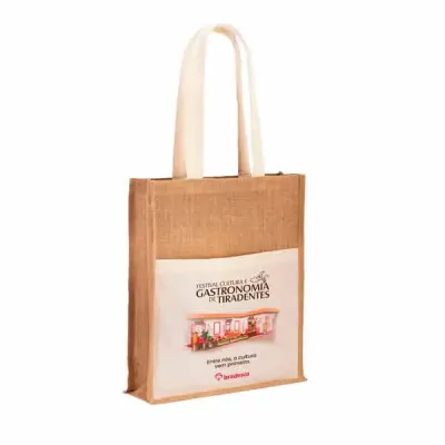 Sacola em juta Personalizada