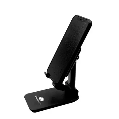 Suporte Retrátil Preto para Celular e Tablet