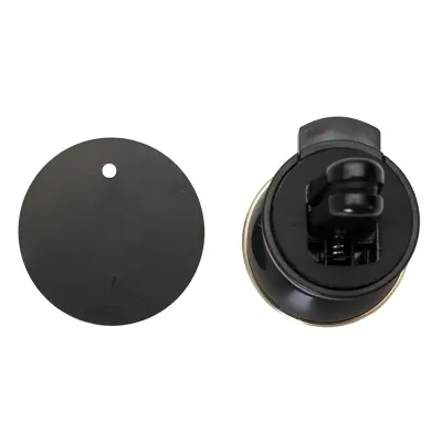 Visão trazeira do suporte