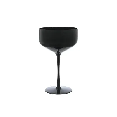 TAÇA COUPÊ 390ml PRETA.