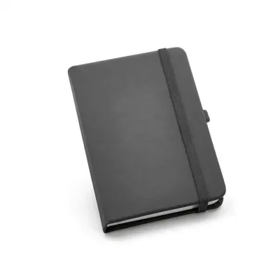 Caderno capa dura preta  ATWOOD A5
