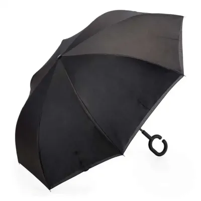 Guarda-chuva Invertido Preto