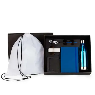 Kit Boas Vindas - Azul / Branco