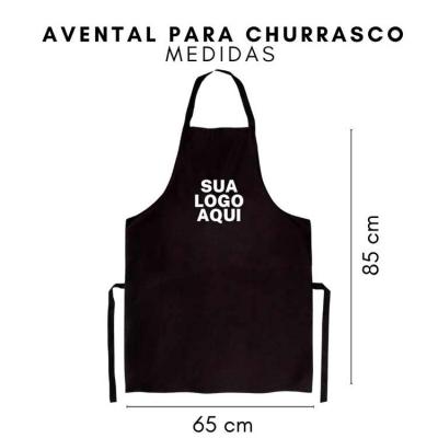 Avental Para Churrasco - Medidas