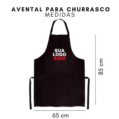 Avental Para Churrasco - MEDIDAS