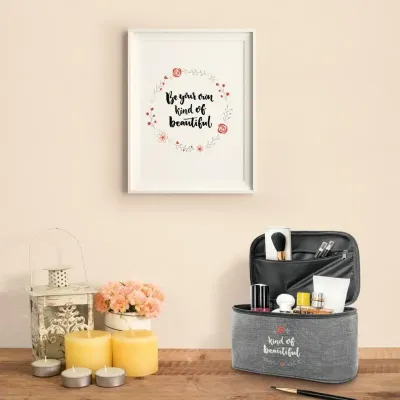 Bolsa Frasqueira cinza