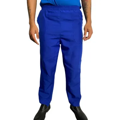 Calça Brim Azul - frente