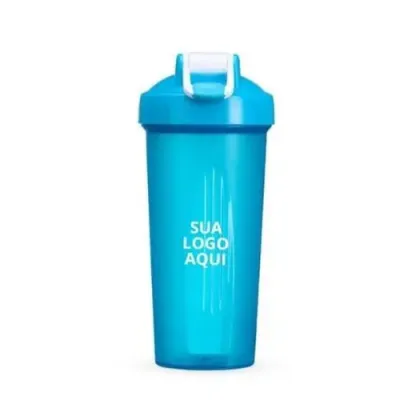 Coqueteleira azul personalizada