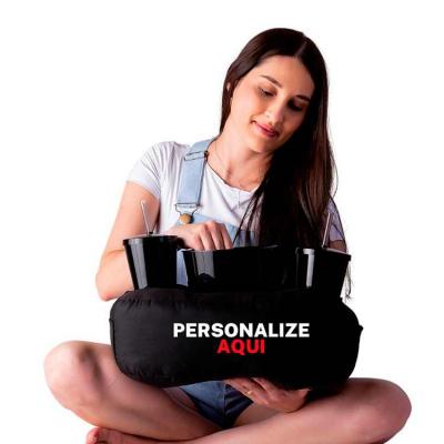 Almofada de Pipoca Preto Personalizada 2 Cores