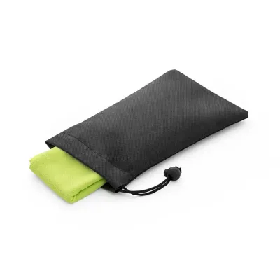 Toalha esportiva refrescante em rPET com bolsa - 1