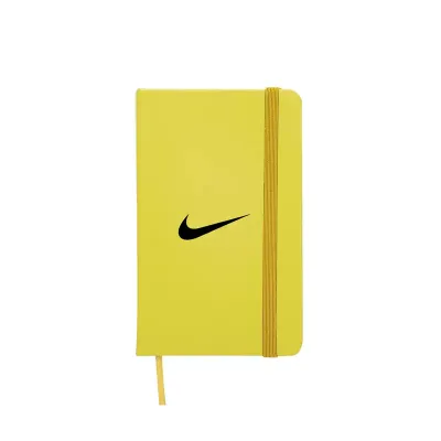 Caderneta emborrachada amarela