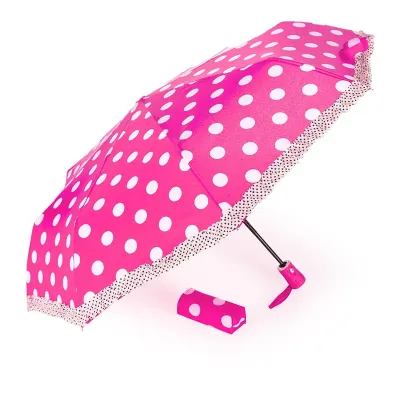 Guarda-chuva de poliéster rosa