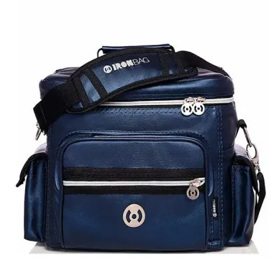 Bolsa Térmica Iron Bag Premium Blue Oxford G de frente