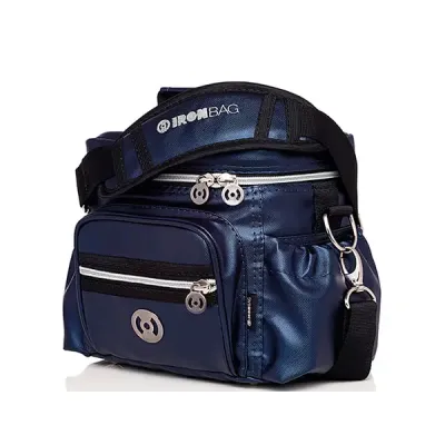 Bolsa Térmica Iron Bag Premium Blue Oxford P na diagonal