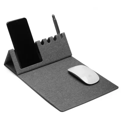Mouse pad cinza