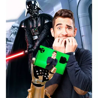 CHROMA KEY O SEU CONVIDADO NO CENARIO QUE VOCE QUIZER